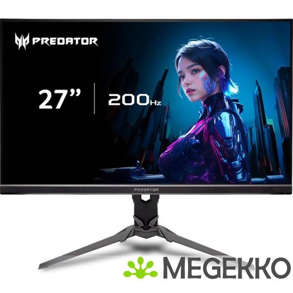 Grote foto acer predator xb273ux1bmiiprx 27 qhd 200hz ips gaming monitor computers en software overige computers en software