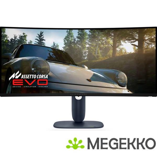 Grote foto alienware aw3425dw 34 wide quad hd qd oled curved monitor computers en software overige computers en software