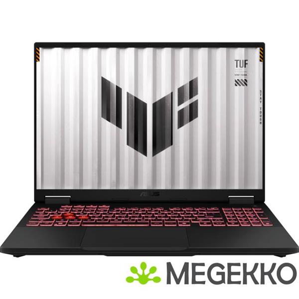 Grote foto asus tuf gaming a16 fa608um rv253w 16 amd ryzen 7 rtx 5060 gaming laptop computers en software overige computers en software