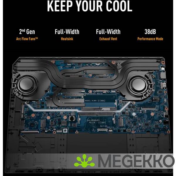 Grote foto asus tuf gaming a16 fa608um rv253w 16 amd ryzen 7 rtx 5060 gaming laptop computers en software overige computers en software
