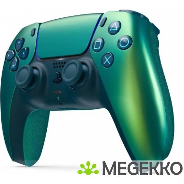 Grote foto sony dualsense wireless controller voor ps5 mac pc ios in blauw groen computers en software overige computers en software