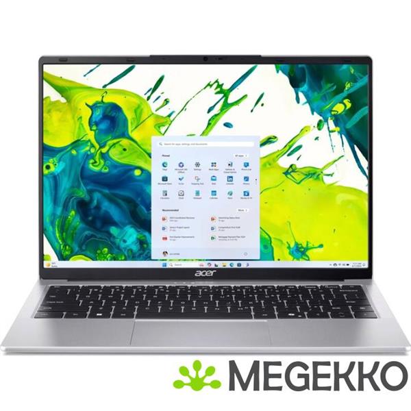 Grote foto acer aspire lite al14 32p c8hv 14 intel n50 laptop computers en software overige computers en software