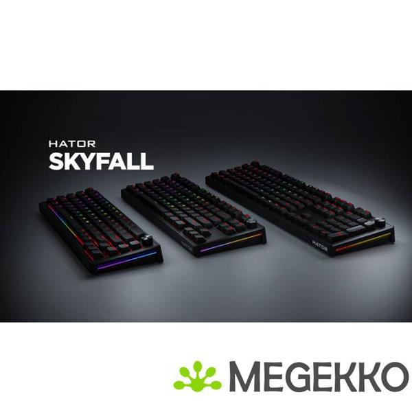 Grote foto hator skyfall 65 wired mechanisch gaming toetsenbord computers en software overige computers en software