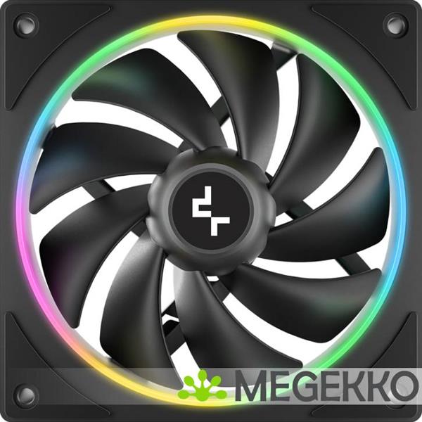 Grote foto deepcool fl12r se 3in1 computer behuizing ventilator 12 cm zwart computers en software behuizingen en kasten