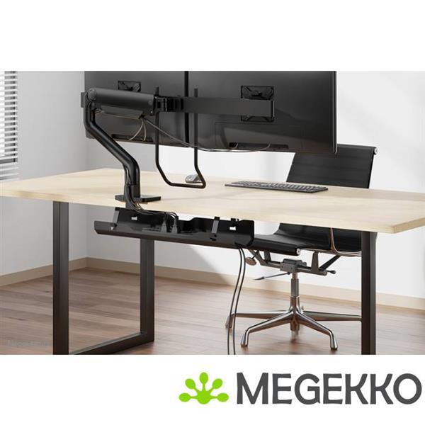 Grote foto neomounts ads07 122bl kabelgoot met schroefbevestiging computers en software overige