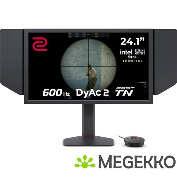 Grote foto benq zowie xl2586x 24 full hd 600hz tn gaming monitor computers en software overige computers en software