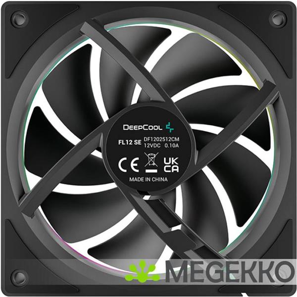 Grote foto deepcool fl12 se 3in1 black computers en software behuizingen en kasten