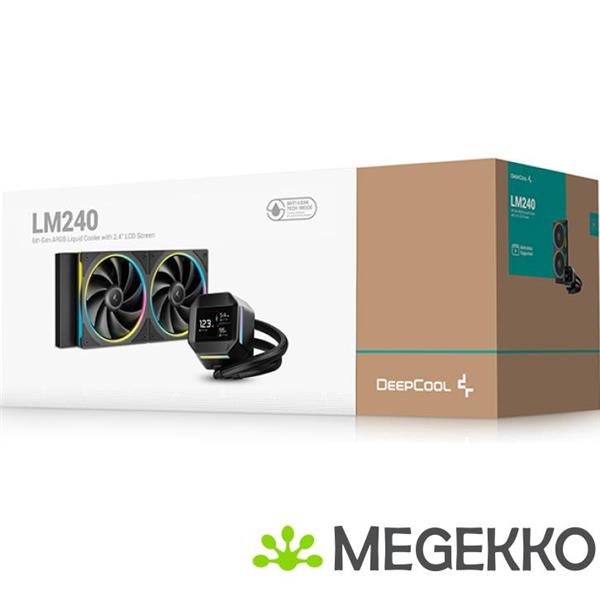 Grote foto deepcool lm240 computers en software behuizingen en kasten