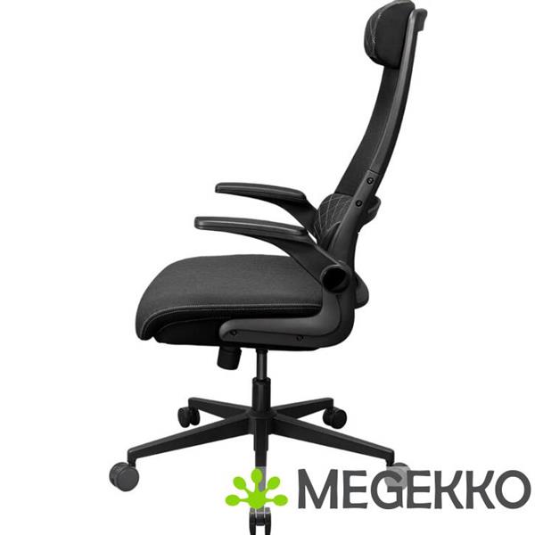 Grote foto cougar gaming stryder bureaustoel zwart huis en inrichting stoelen