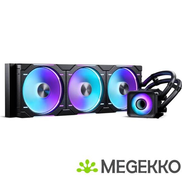 Grote foto phanteks glacier one 420d30 x3 drgb black computers en software behuizingen en kasten