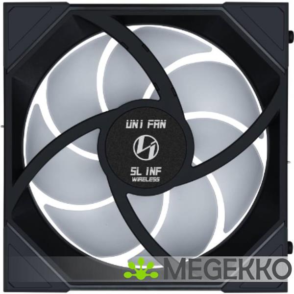 Grote foto lian li uni fan sl inf 120 wireless 1 pack black argb pwm computers en software behuizingen en kasten