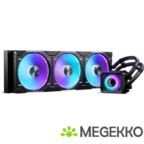 Grote foto phanteks glacier one 420d30 x3 drgb black computers en software behuizingen en kasten