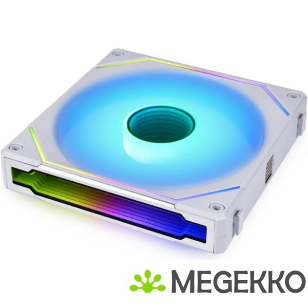 Grote foto lian li uni fan sl inf 120 3 pack white argb reverse blade pwm computers en software behuizingen en kasten