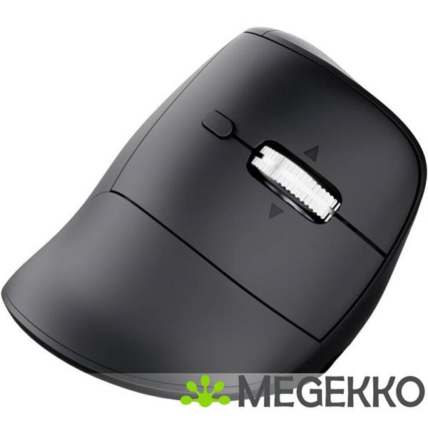 Grote foto trust vyran ergonomische draadloze hyperscrol muis computers en software overige computers en software