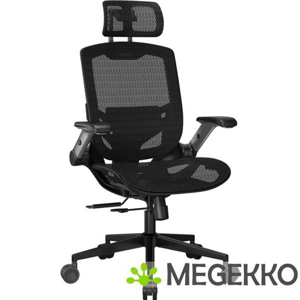 Grote foto cougar gaming speeder one bureau stoel zwart huis en inrichting stoelen