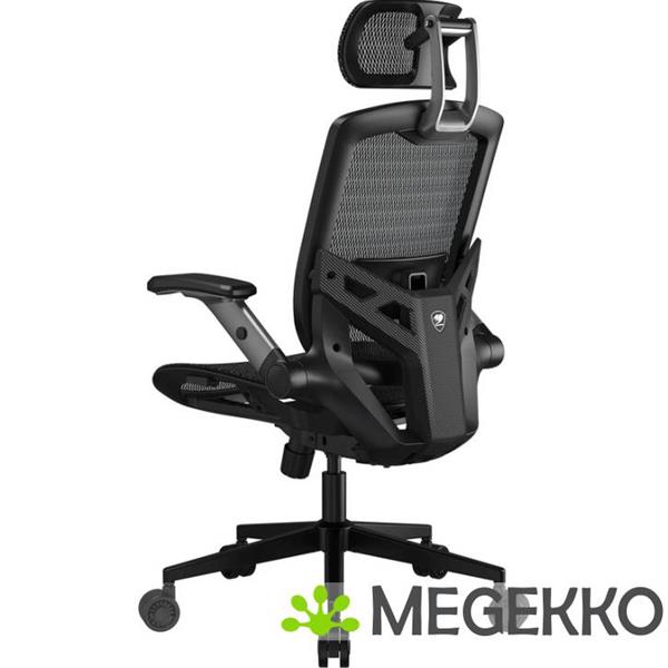 Grote foto cougar gaming speeder one bureau stoel zwart huis en inrichting stoelen
