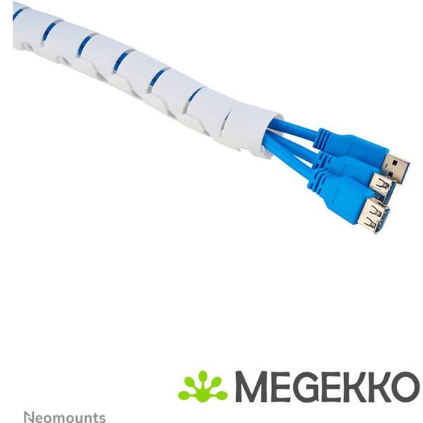 Grote foto neomounts ads06 142wh kabelspiraal voor 1 5 kabels universeel computers en software overige