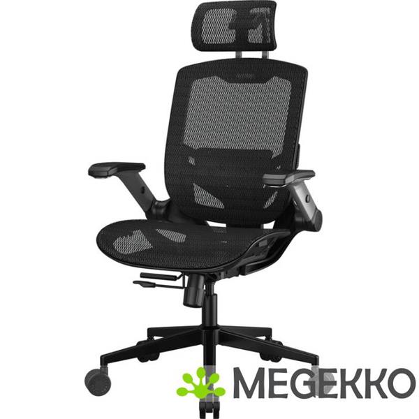 Grote foto cougar gaming speeder one bureau stoel zwart huis en inrichting stoelen