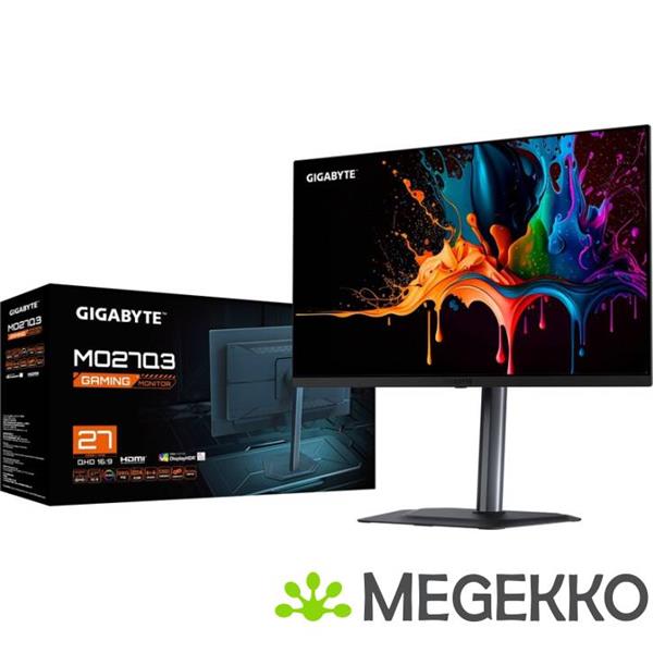 Grote foto gigabyte mo27q3 27 quad hd 360hz qd oled gaming monitor computers en software overige computers en software