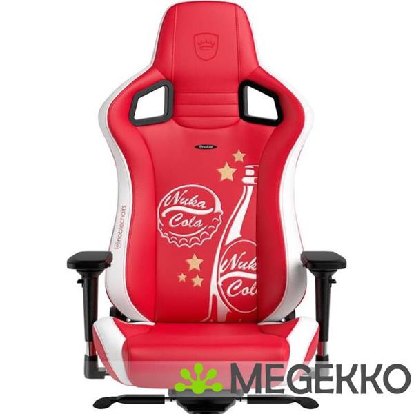 Grote foto noblechairs epic nuka cola gaming stoel rood wit huis en inrichting stoelen