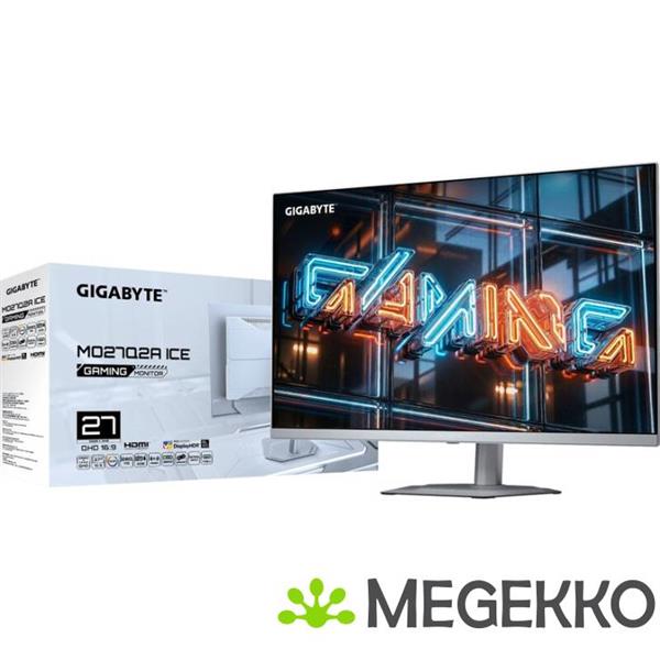 Grote foto gigabyte mo27q2a ice 27 quad hd 280hz qd oled gaming monitor computers en software overige computers en software