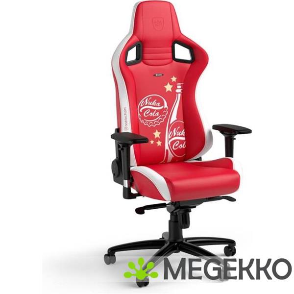 Grote foto noblechairs epic nuka cola gaming stoel rood wit huis en inrichting stoelen