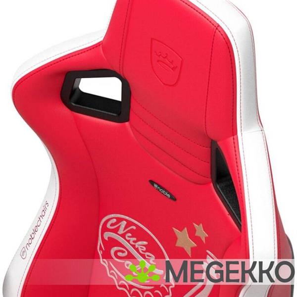 Grote foto noblechairs epic nuka cola gaming stoel rood wit huis en inrichting stoelen