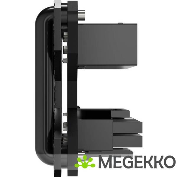 Grote foto corsair 180 degree male to female 12v 2x6 gpu power adapter black type a computers en software overige