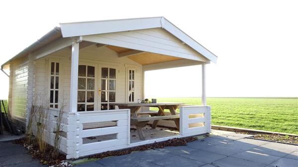 Grote foto nieuw blokhut 3838l met terras. tuin en terras tuinhuisjes en blokhutten