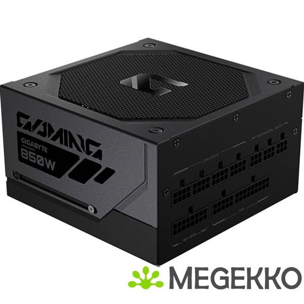 Grote foto gigabyte gaming 850gm pg5 power supply unit 850 w 20 4 pin atx atx zwart computers en software overige