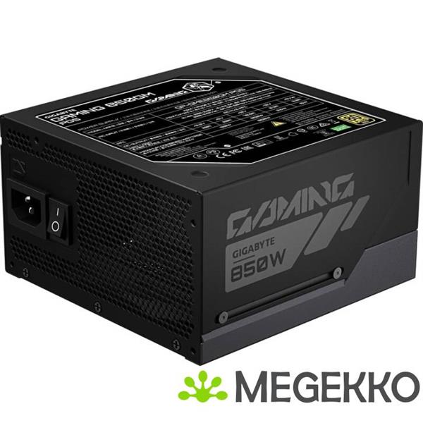 Grote foto gigabyte gaming 850gm pg5 power supply unit 850 w 20 4 pin atx atx zwart computers en software overige