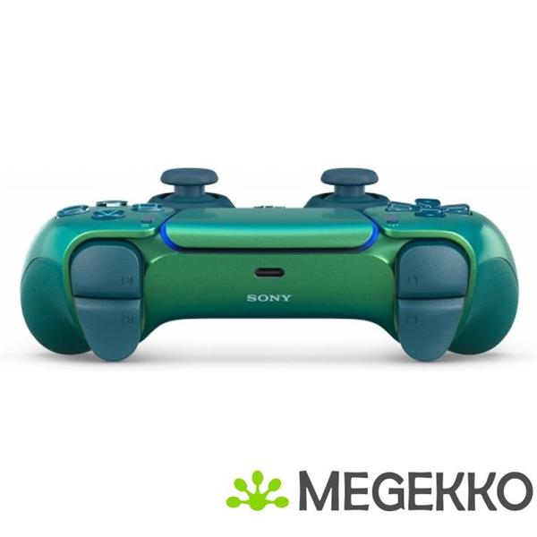 Grote foto sony dualsense wireless controller voor ps5 mac pc ios in blauw groen computers en software overige computers en software