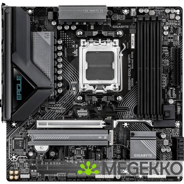 Grote foto gigabyte b850m eagle wifi7 amd b850 socket am5 micro atx computers en software moederborden