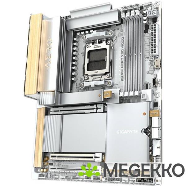 Grote foto gigabyte x870e aero x3d wood amd x870e socket am5 atx computers en software moederborden