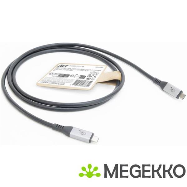 Grote foto act usb4 80gbps thunderbolt 5 240w usb type c kabel usb if gecertificeerd 1 5 meter computers en software overige