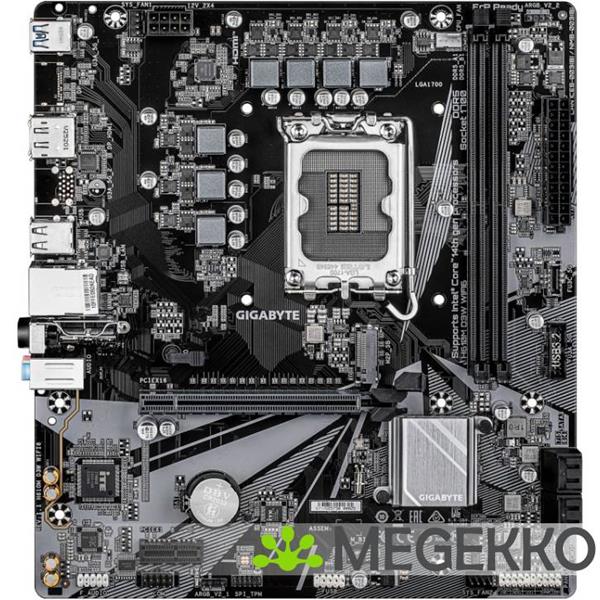 Grote foto gigabyte h610m d3w wifi6 computers en software moederborden