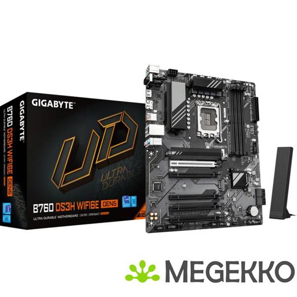 Grote foto gigabyte b760 ds3h wifi6e gen5 computers en software moederborden