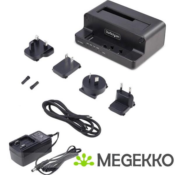 Grote foto startech.com m.2 nvme naar 2.5 3.5 sata drive duplicator dual bay standalone ssd cloner copier en computers en software overige computers en software