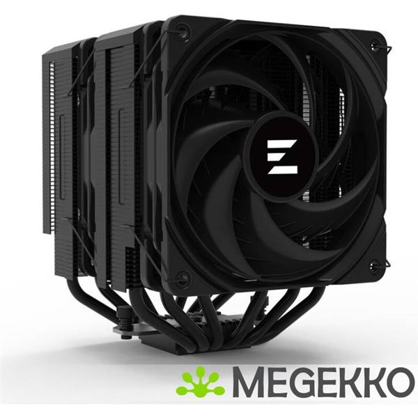 Grote foto zalman cnps14x duo chipset luchtkoeler zwart 1 stuk s computers en software behuizingen en kasten