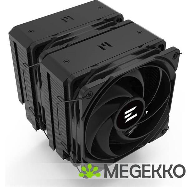 Grote foto zalman cnps14x duo chipset luchtkoeler zwart 1 stuk s computers en software behuizingen en kasten