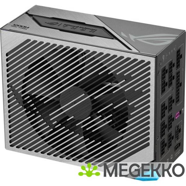 Grote foto asus rog thor 1200p3 gaming e power supply unit 1200 w 24 pin atx atx zwart computers en software overige