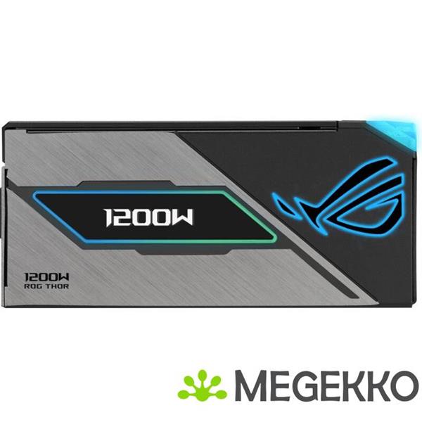 Grote foto asus rog thor 1200p3 gaming e power supply unit 1200 w 24 pin atx atx zwart computers en software overige