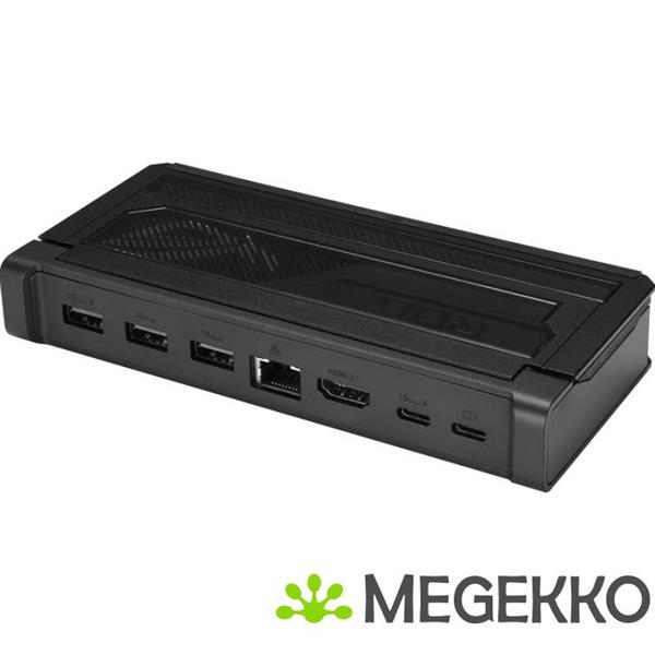 Grote foto asus rog bulwark dock 2025 dg300 dockingstation voor mobiel apparaat tablet smartphone laptop zwar computers en software overige computers en software