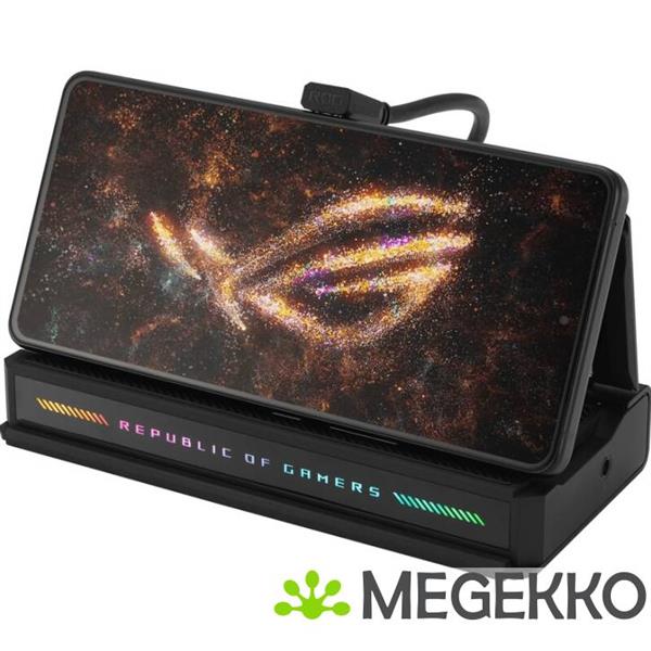 Grote foto asus rog bulwark dock 2025 dg300 dockingstation voor mobiel apparaat tablet smartphone laptop zwar computers en software overige computers en software