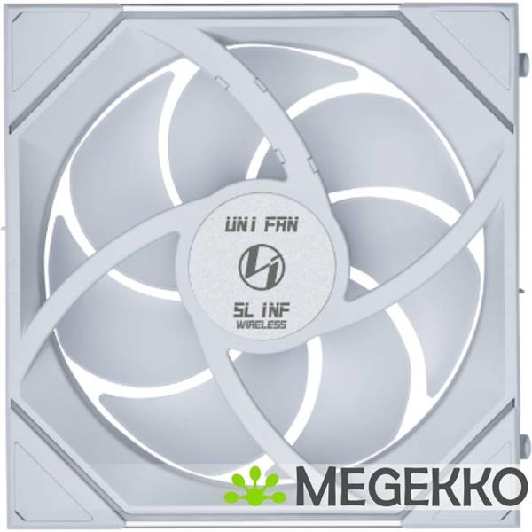 Grote foto lian li uni fan sl inf 120 wireless 1 pack white argb pwm computers en software behuizingen en kasten