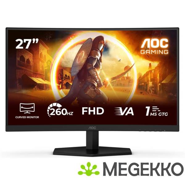 Grote foto aoc gaming g4 c27g42ze 27 full hd 260hz va monitor computers en software overige computers en software