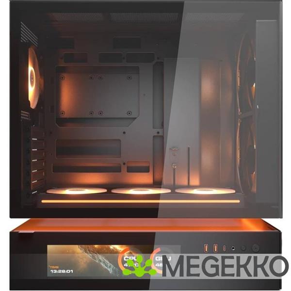Grote foto cougar gaming cfv235 mesh vision midi tower zwart computers en software behuizingen en kasten