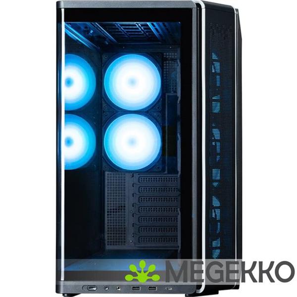 Grote foto zalman p60 black computerbehuizing midi tower zwart computers en software behuizingen en kasten