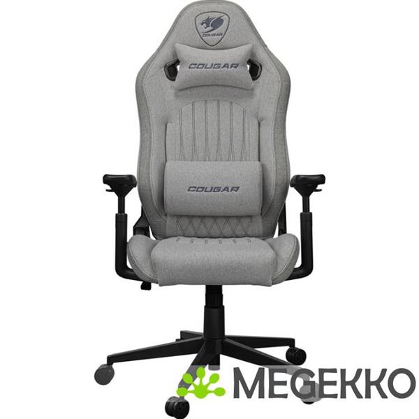 Grote foto cougar gaming explore royal fabric gaming stoel licht grijs huis en inrichting stoelen
