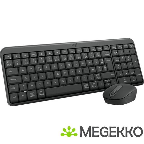Grote foto logitech mk250 compact bluetooth wireless combo azerty fr computers en software overige computers en software